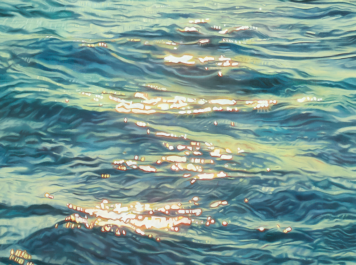 The Sea of the Soul-zoom - Carina Francioso Painting