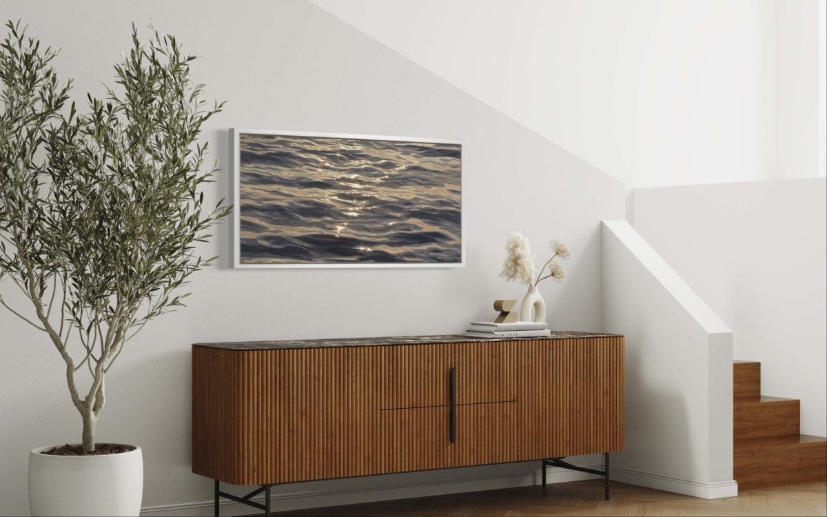 Golden Hour Painting - Carina Francioso