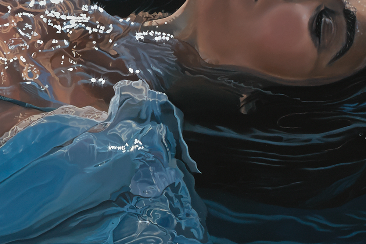 Wet Veils zoom - Carina Francioso Painting