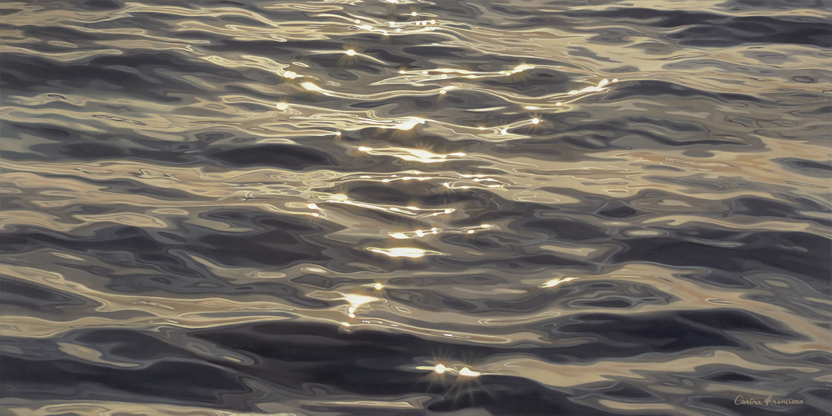 Liquid Gold by Carina Francioso, full painting