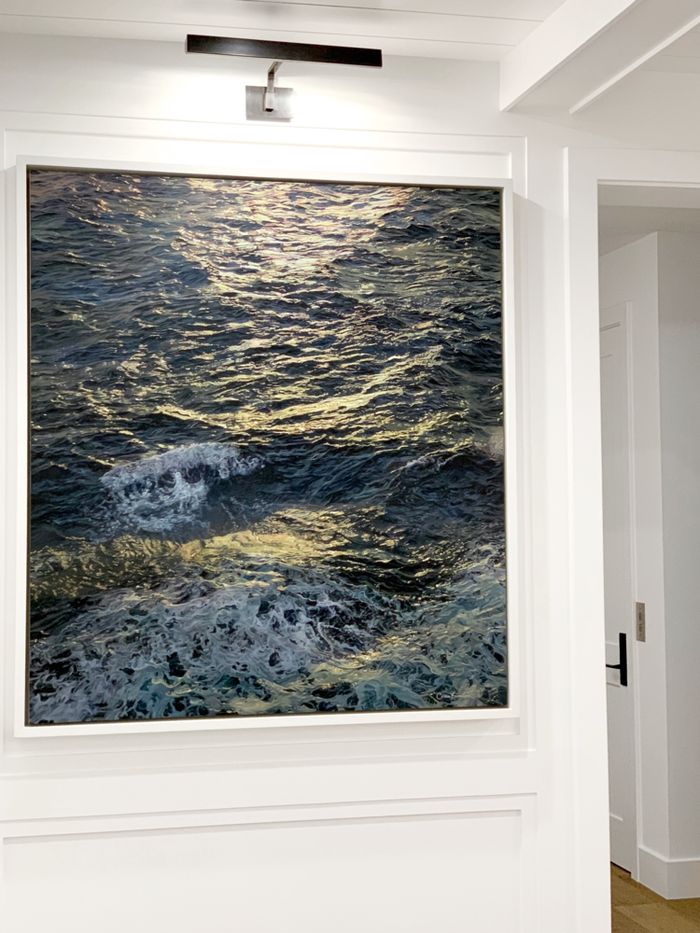 Sotto lo stesso sole installed in an interior by Barclay Butera